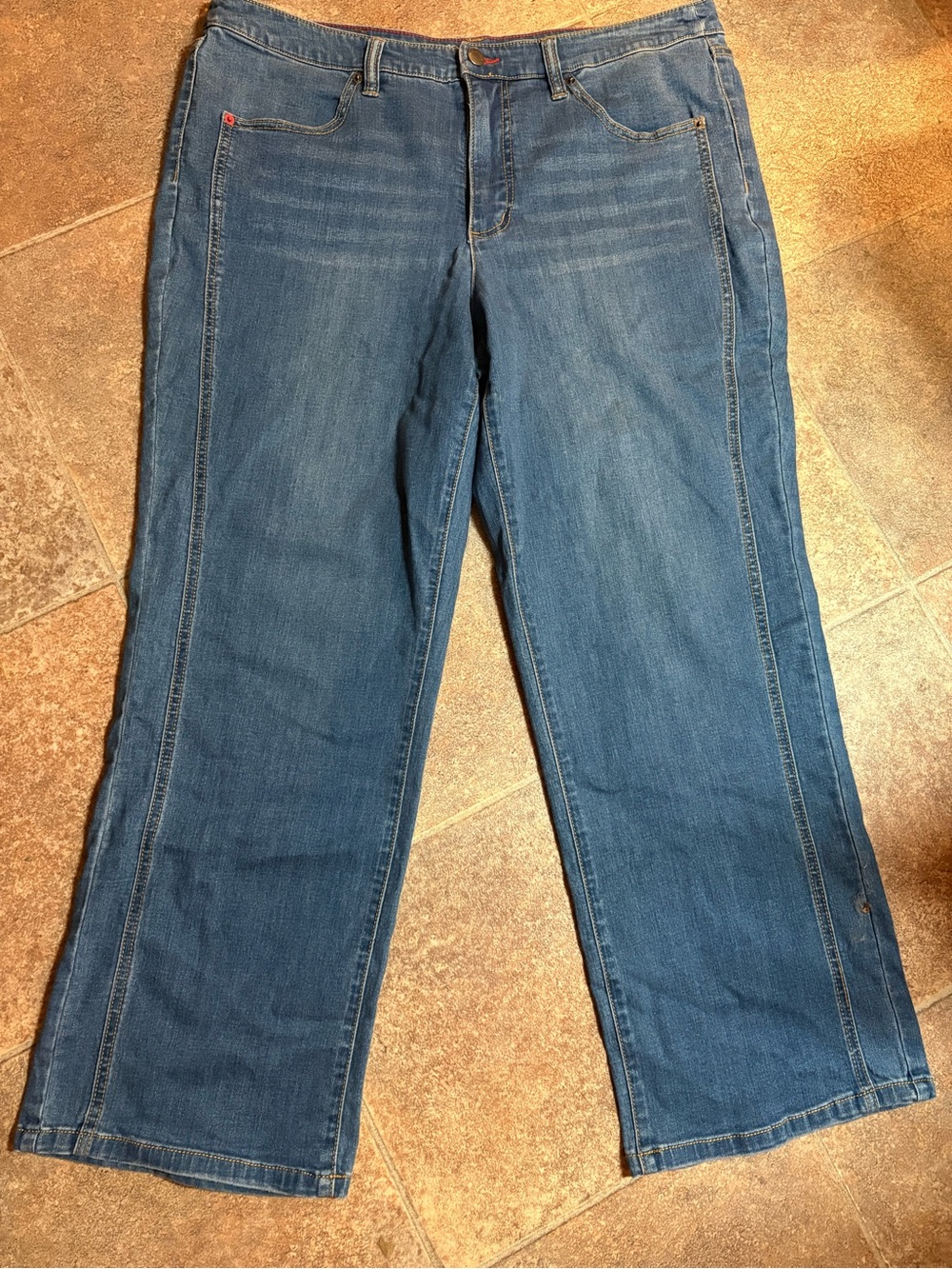 Peace Love World Jeans
